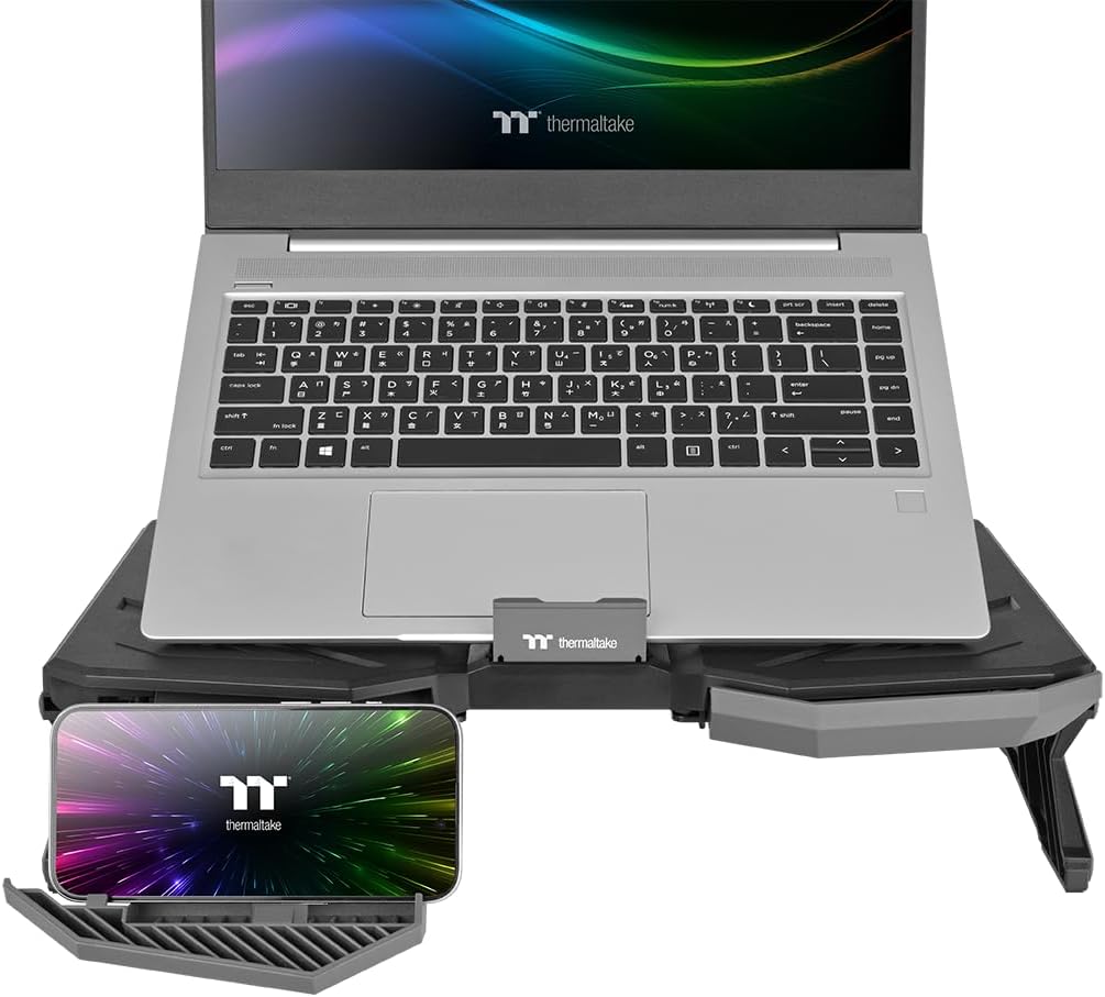 Thermaltake Massive Air Notebook Cooler | 15 Zoll | Black 15 Zoll Standard, 15 Zoll Standard