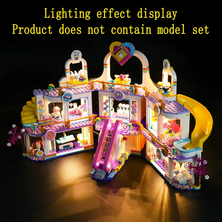 GEAMENT LED Licht-Set Kompatibel mit Lego Heartlake City Kaufhaus Bauset (Shopping Mall) - Beleuchtu