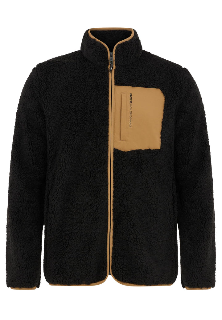 Protest Herren Oberteil Mit Durchgehendem Reissverschluss PRTTAVE XS True Black, XS True Black