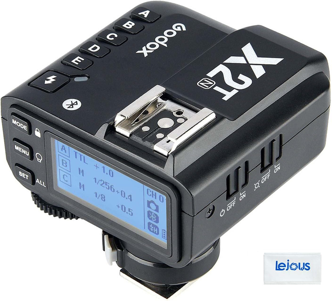 Godox X2T-N TTL 2.4G Kabelloser Blitzauslöser Kompatibel mit Nikon Kameras, High Speed HSS 1/8000s,