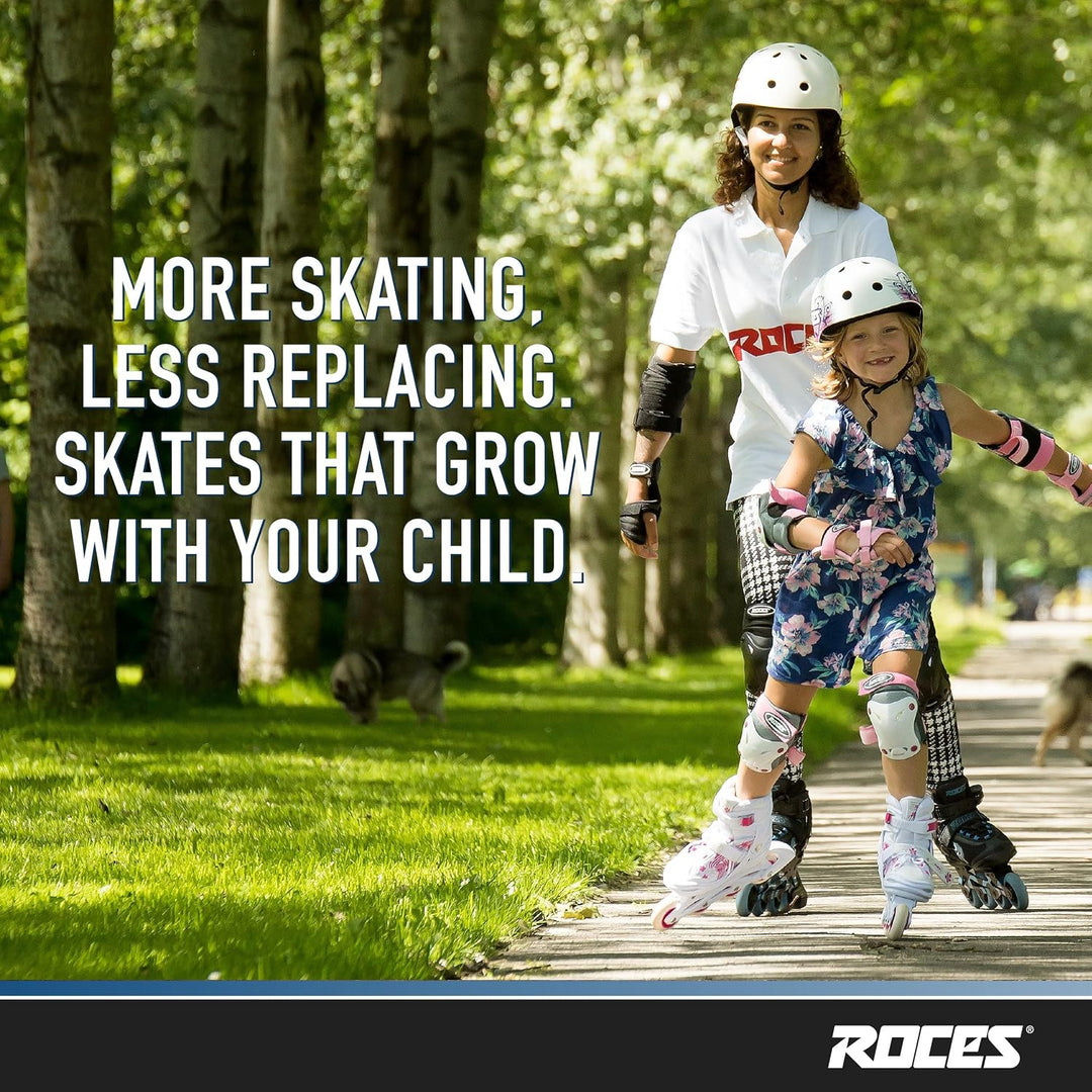 Roces Mädchen Inline-skates Compy 8.0 26-29 white/Violet, 26-29 white/Violet
