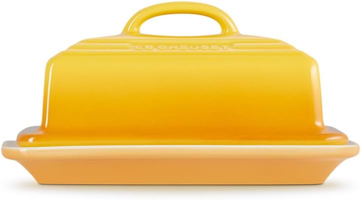 Le Creuset Butterdose aus Steinzeug, 900 g, 17 x 12.5 x 9 cm, Nectar, 70837176720000, Nectar
