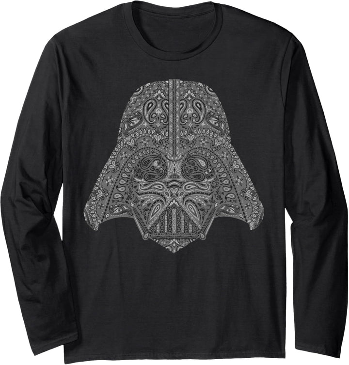 Star Wars Darth Vader Paisley Poster Langarmshirt