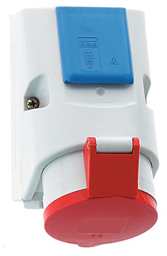 Bals 1010-Blau, Rot, Weiss Steckdosen – Wanddosen (16 A, 50/60, 460 g, 83 mm, 126 mm)
