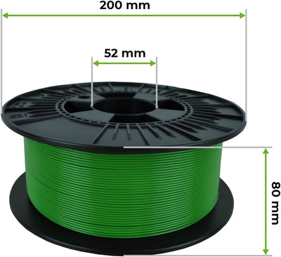 NEBULA PETG Filament 1.75 mm (± 0,05 mm), 3D drucker filament 1 kg spule, 3D printer PETG-Filamente