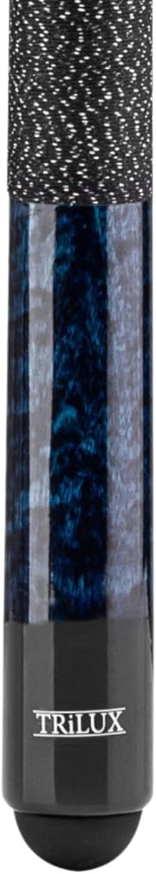 Winsport Billardqueue Trilux Junior, kurzer 2-TLG. Shorty Pool-Cue 130 cm, Leinen Griffband, 13 mm P