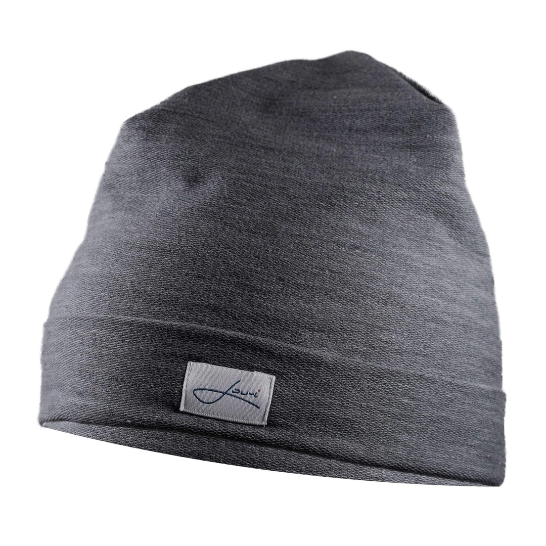 Baumwollmütze grau Beanie Made in Germany - Damenmütze & Herrenmütze - Sehr leichte & weiche Sommerm
