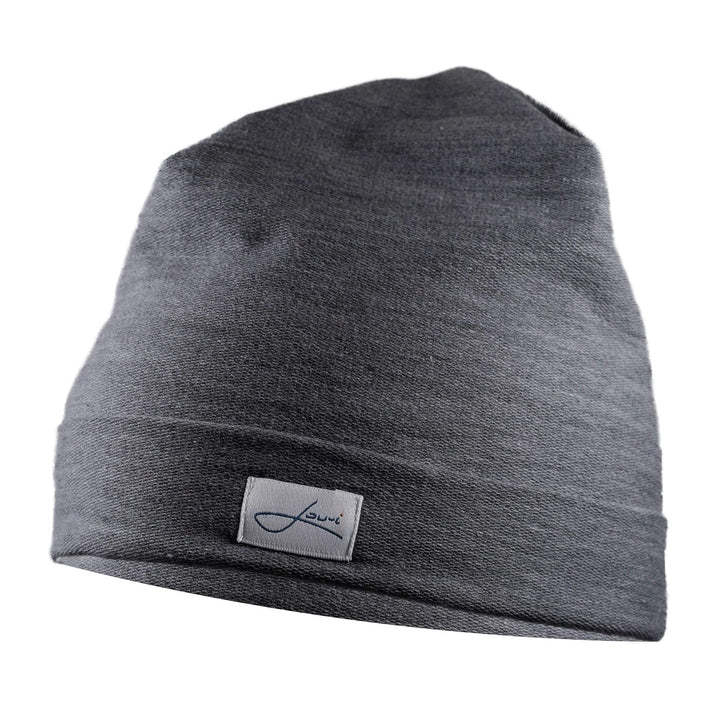 Baumwollmütze grau Beanie Made in Germany - Damenmütze & Herrenmütze - Sehr leichte & weiche Sommerm