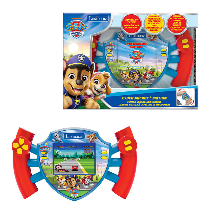 Lexibook, Paw Patrol, Kompakte und tragbare Cyber Arcade Konsole, 50 Spiele, Farb-LCD-Bildschirm, Ba
