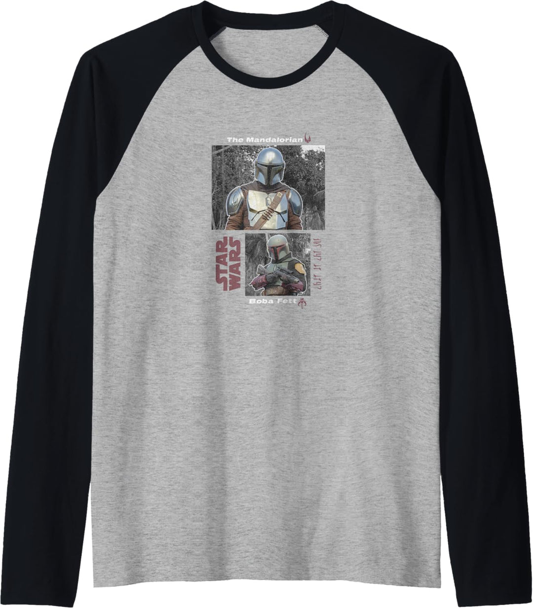 Star Wars The Mandalorian Bounty Bros Raglan