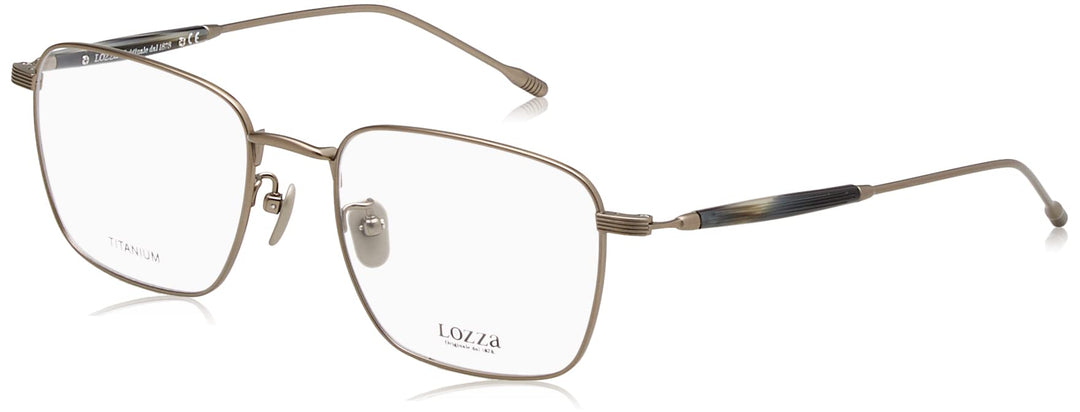 Lozza VL2406 Brille, antique Palladium, 54 für Herren, Antique Palladium