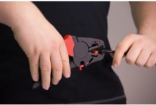 Wiha Abisolierwerkzeug automatisch (42062) Abisolierzange 200 mm I Kabelabzieher bis 16 mm² I Werkze