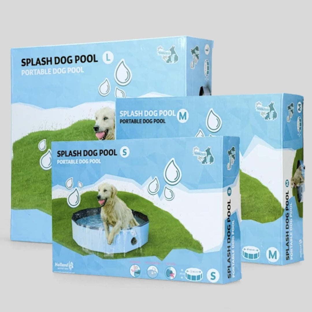 CoolPets Splash Dog Pool - Kühlungspool für Hunde - Hundepool - Hundebad - Spielerische Abkühlung -