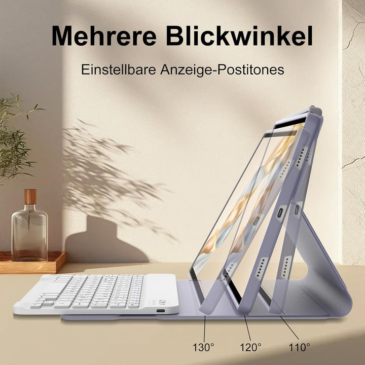 IVEOPPE Tastatur für Honor Pad X9a 11.5 Zoll, Hülle mit Bluetooth Abnehmbarer Tastatur für Honor Pad