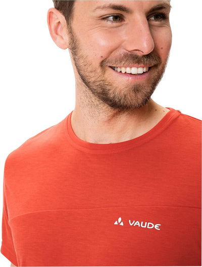 VAUDE Herren Men's Sveit Shirt T-Shirt M Glowing Red, M Glowing Red