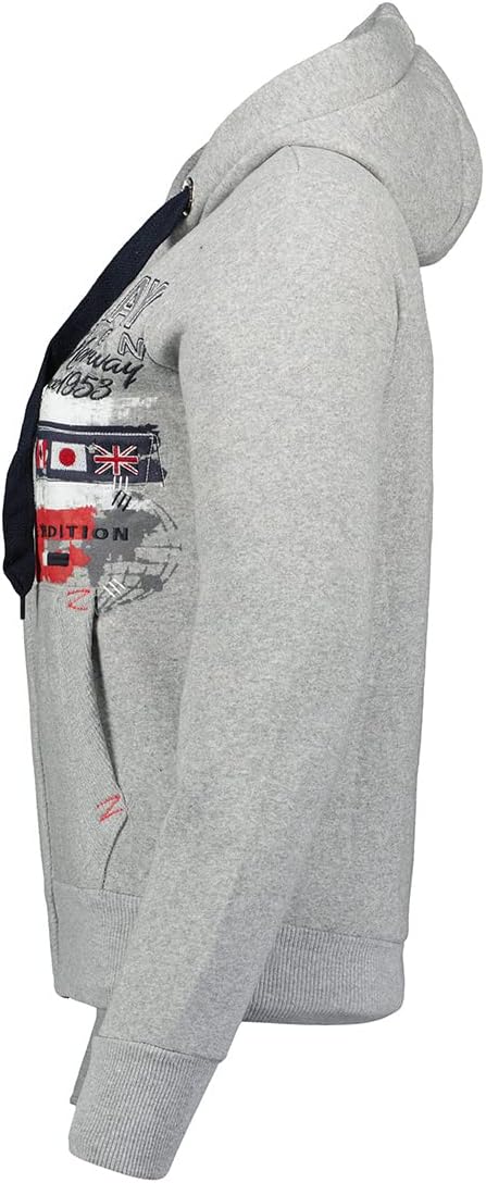 Geographical Norway Getchup Lady - Frauen Sweatshirt Kapuze Taschen Känguru - Sweatshirt Frauen Pull