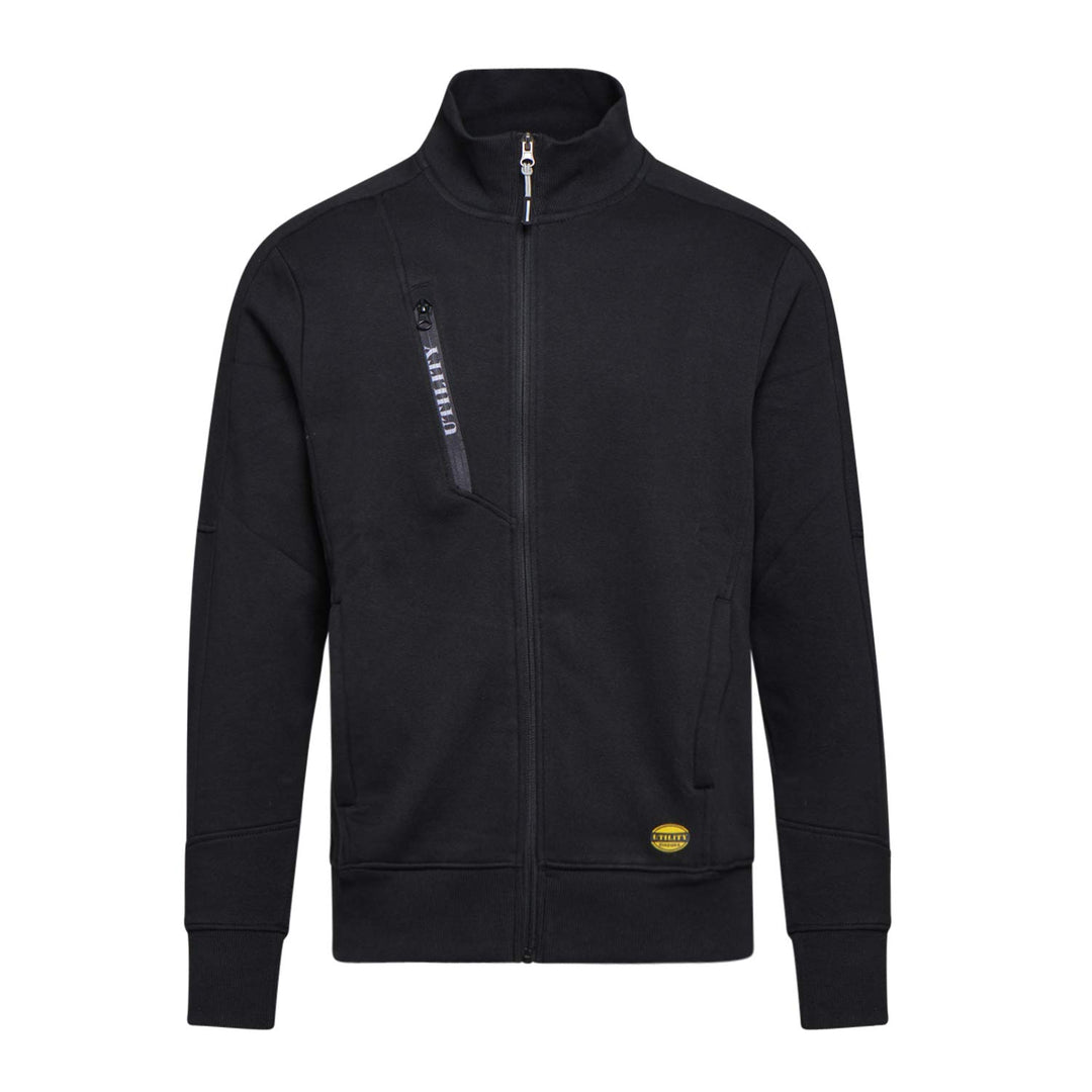 Sweat&Shirt SWEATSHIRT FZ LITEWORK, BLACK, Gr. 3XL