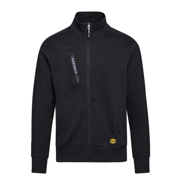 Sweat&Shirt SWEATSHIRT FZ LITEWORK, BLACK, Gr. 3XL