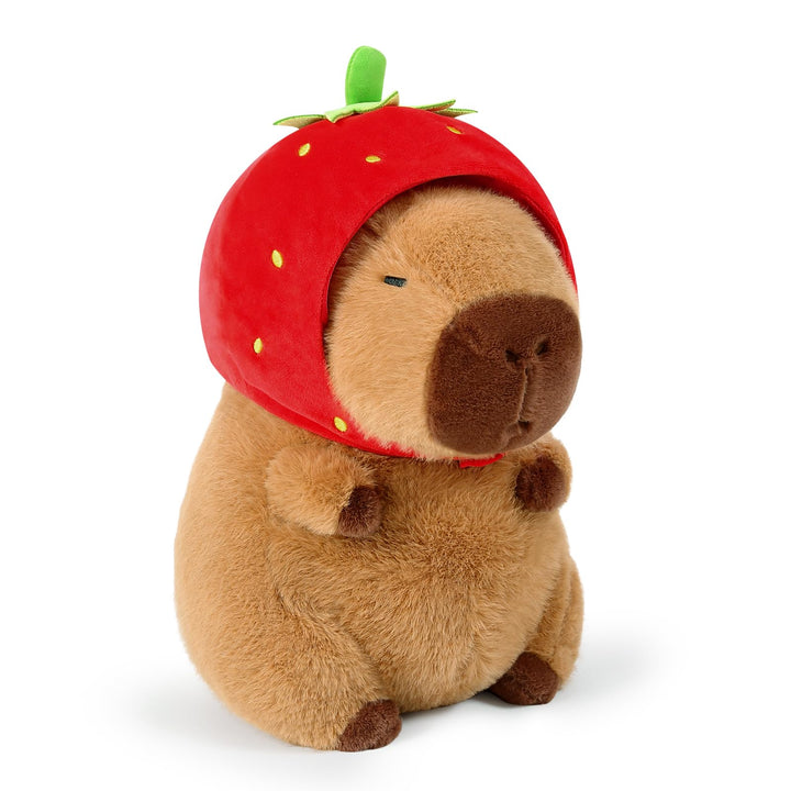 shownicer Plüschtier Capybara Kuscheltier Stofftier Kawaii Capybara Plüsch Kissen Spielzeug Wurfkiss