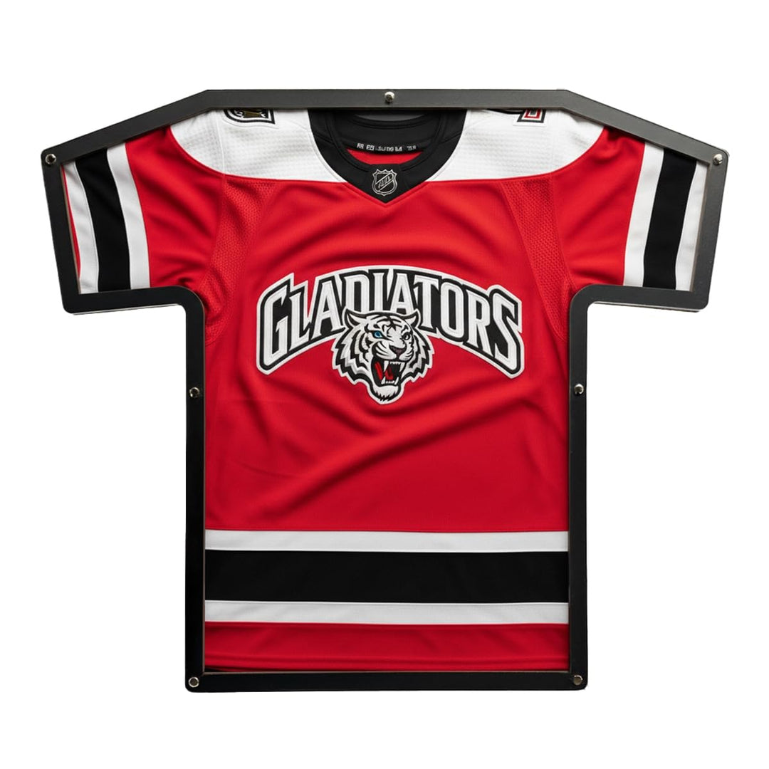 Trikotrahmen in T-Form, Übergrösse (XXL - 4XL), Anthrazit, für T-Shirts, Eishockey und Football Trik