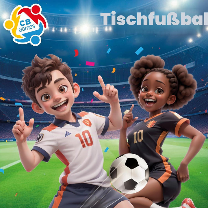 COLORBABY - Kickertisch aus Holz, blau, Tisch Cbgames, 3 años to 99 años 69 x 37 x 24 cm, 69 x 37 x