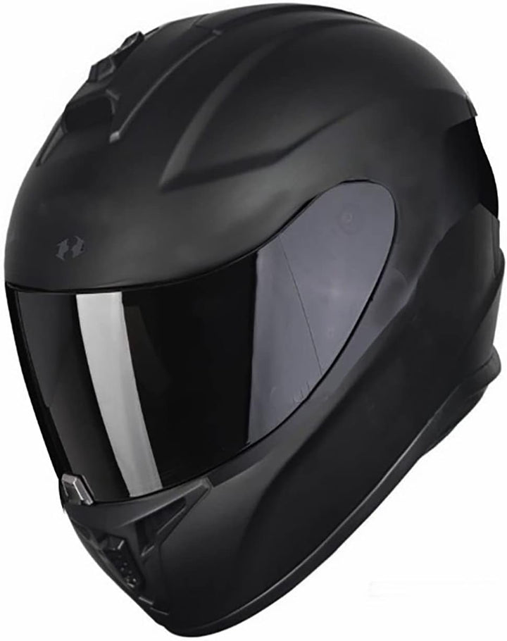 Hayder Draken Integral Helm Motorradhelm Pinlock Matt Schwarz Grösse S M L XL, L