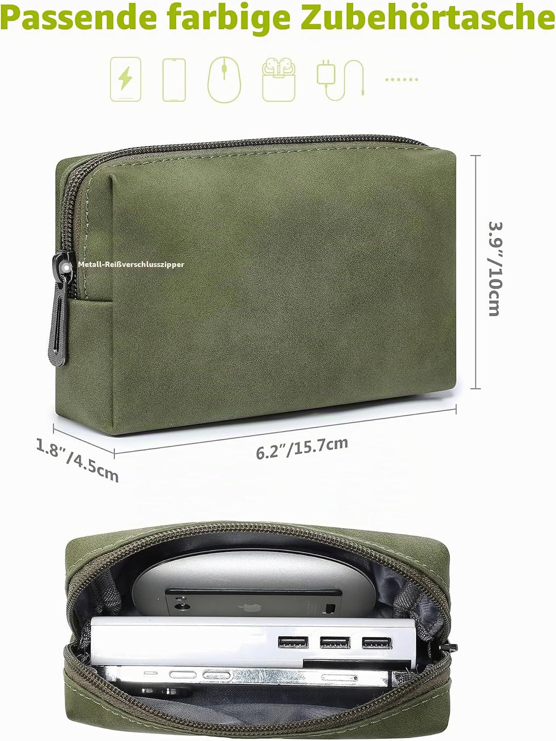 HYZUO 13 Zoll Laptop Hülle mit Standfunktion für 2026-2018 MacBook Air 13 M5 M4 M3 M2 M1, 2026 13" M