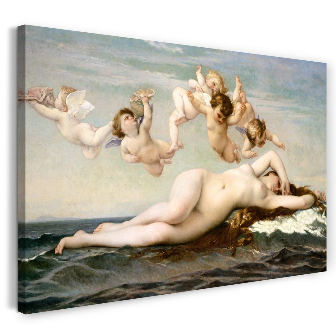 Printed Paintings Leinwand (80x60cm): Alexandre Cabanel - Die Geburt der Venus 80x60 cm, 80x60 cm