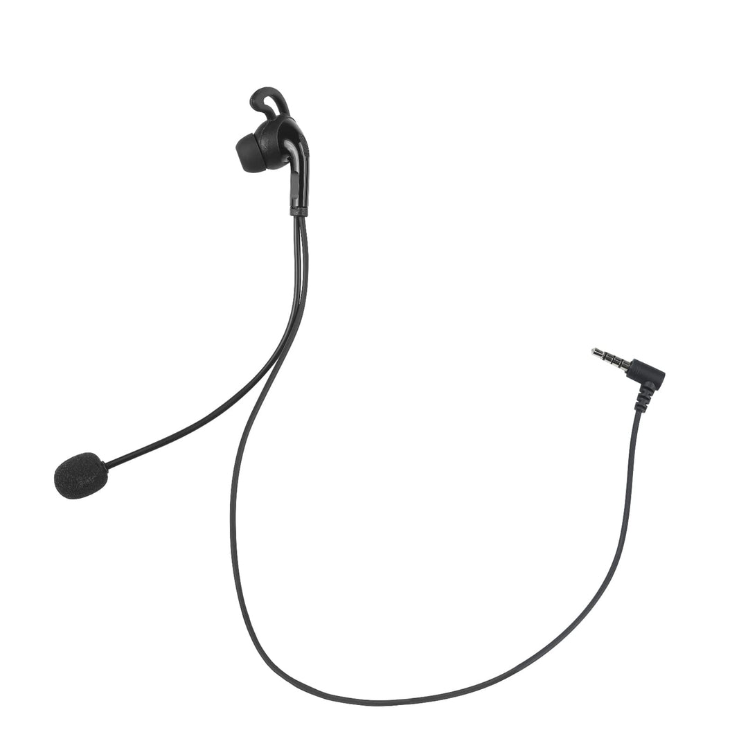 Lechnical Schiedsrichter-Headset, In-Ear-Kopfhörer mit Mikrofon-Ersatz für V6 Pro/V6C/V4 Plus/V4C Pl