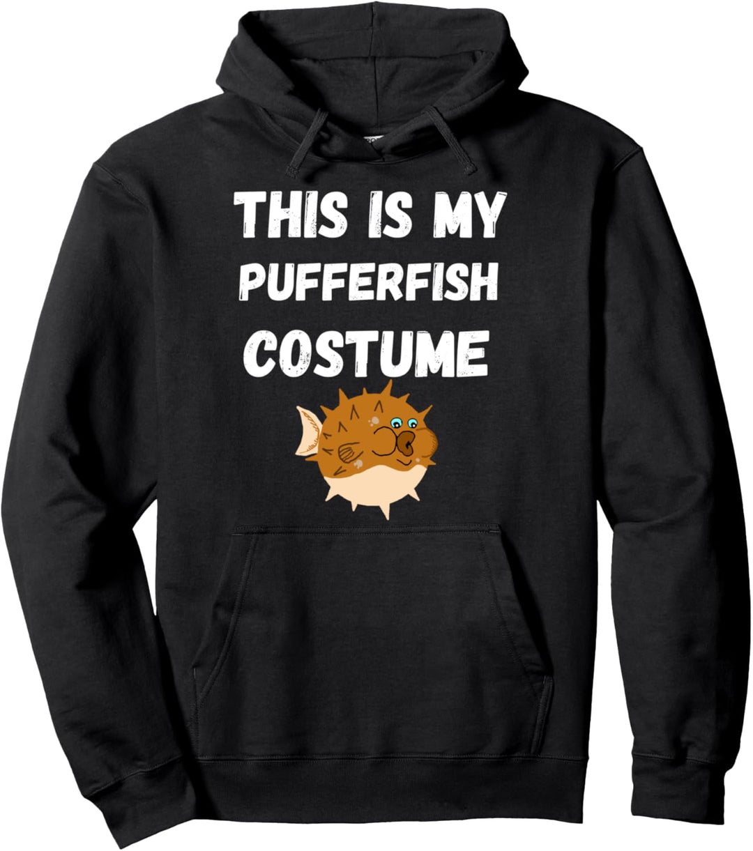 This Is My Pufferfisch Kostüm Kugelfisch Fugo Fisch Pullover Hoodie