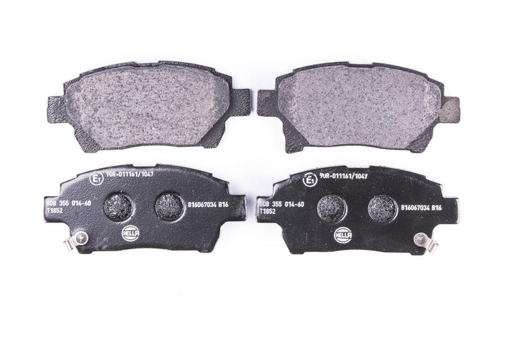 HELLA PAGID 8DB 355 014-601 Bremsbelagsatz - T1852 - Dicke/Stärke: 16.6mm - Bremssystem: Advics - mi