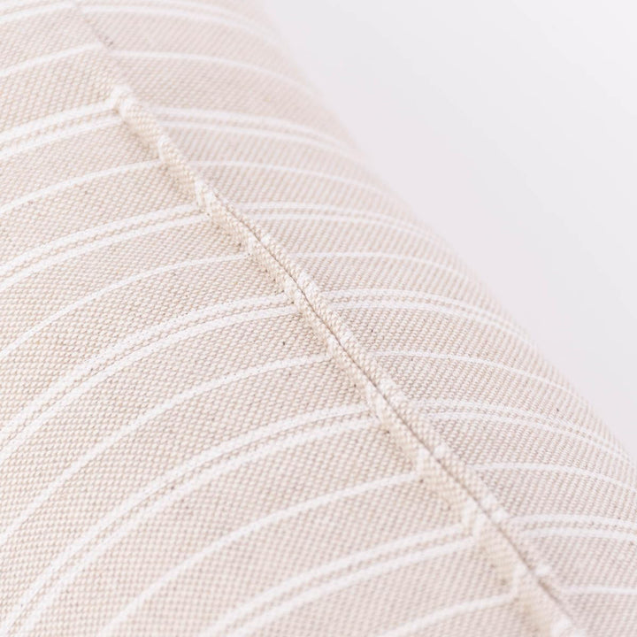 SCHÖNER LEBEN. Zugluftstopper Basic Stripe Natur weiss div. Grössen, Auswahl:130cm Länge
