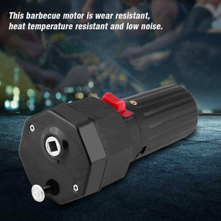 Raguso Grill Rotisserie Motor Elektrischer Rotisserie Motor für Grill Barbecue Grill Motor Rotisseri