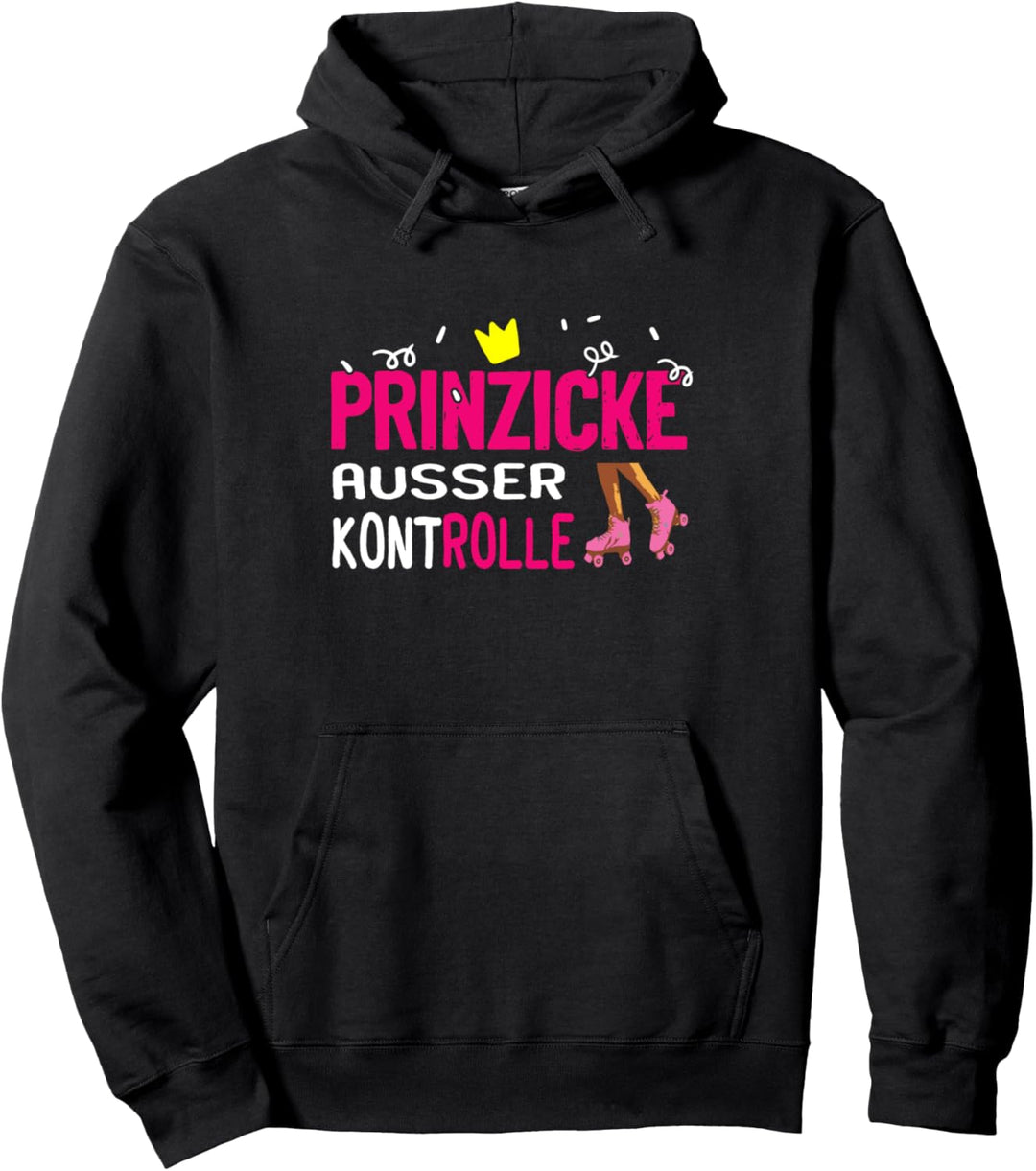 Prinzicke Roller girl Mädchen Rollschuhe Prinzessin Zicke Pullover Hoodie