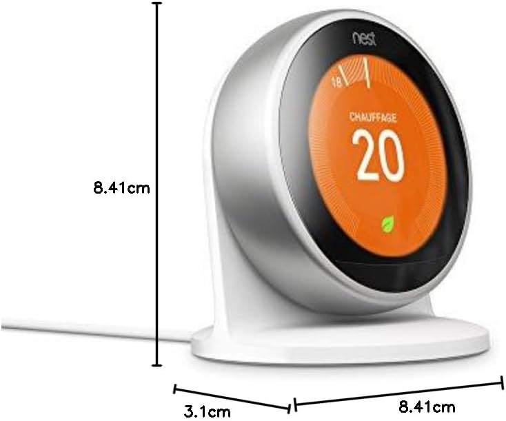 Nest Learning Thermostat Dritte Generation - exklusiv für Frankreich, Belgien und Niederlande, Therm