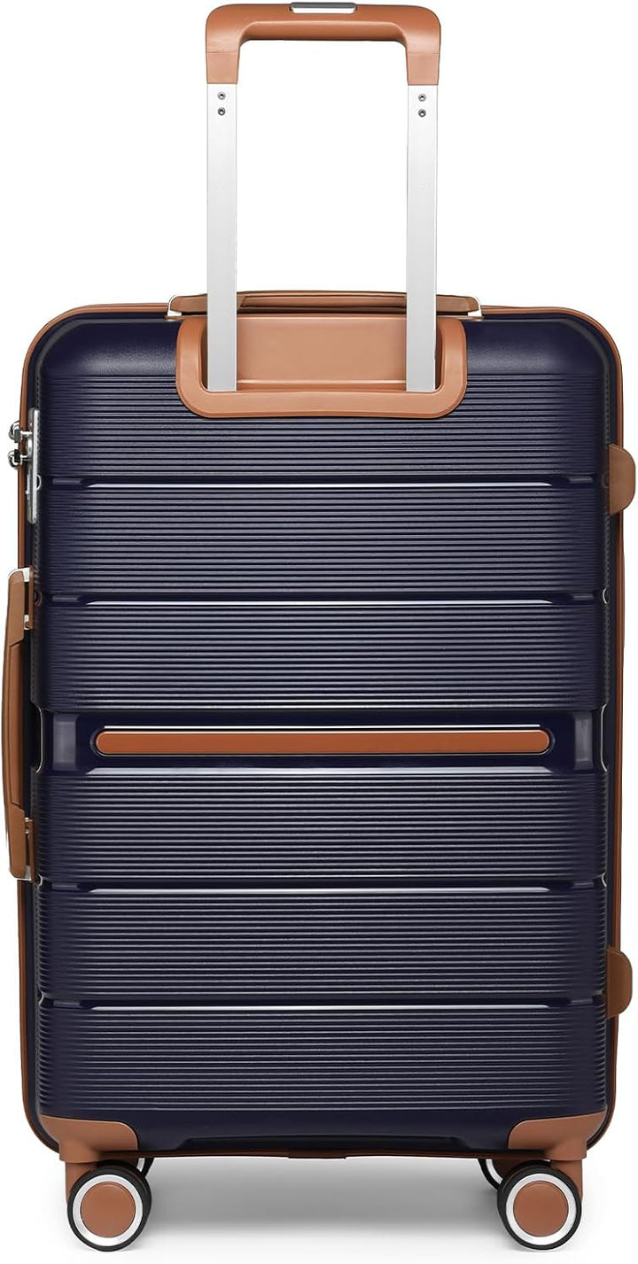 British Traveller Reisekoffer Mittelgross Koffer Trolleys Mittelgross Hartschalenkoffer 100% PP Hand