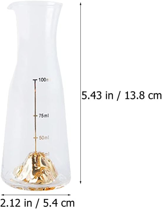BESPORTBLE 1 Satz Weissweinglas-trennkrug Japanisch Sake-Flasche Aus Glas Sake-ochoko-tassen Keramik