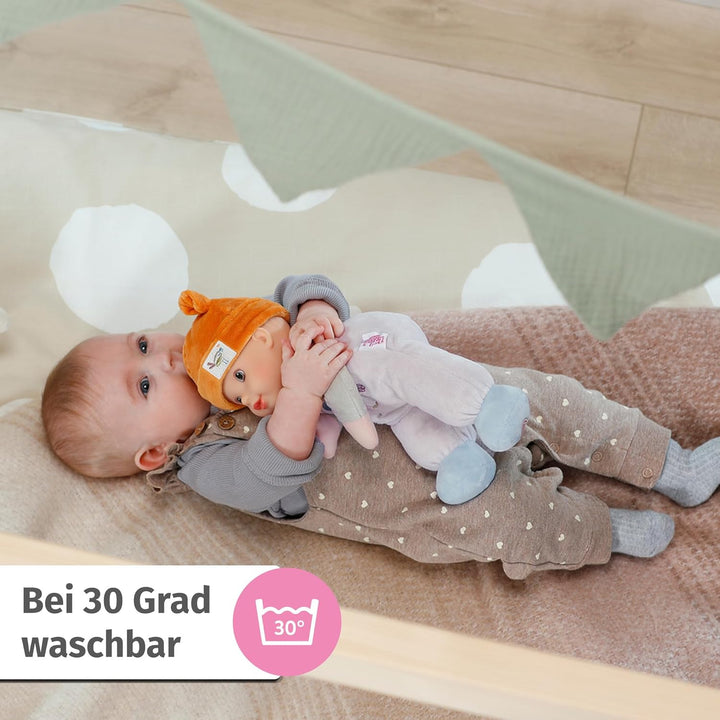 Baby Annabell for Babies Sweetie Sand 30cm, weiche 30cm grosse Puppe aus Stoff mit integrierter Rass