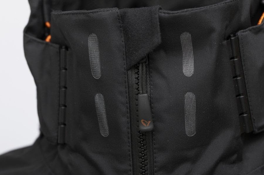 Savage Gear WP Performance Jacket Angeljacke Regenjacke S Schwarz/Grau, S Schwarz/Grau