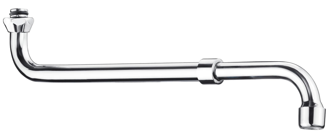Cornat TEC351102 Auslauf S-Form 270-440 mm, chrom