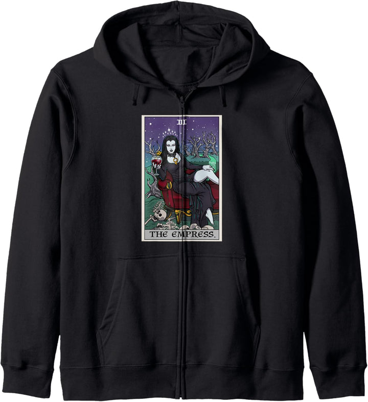 Tarotkarte für Halloween, Vampir, Gothic, Horror-Hexe Kapuzenjacke