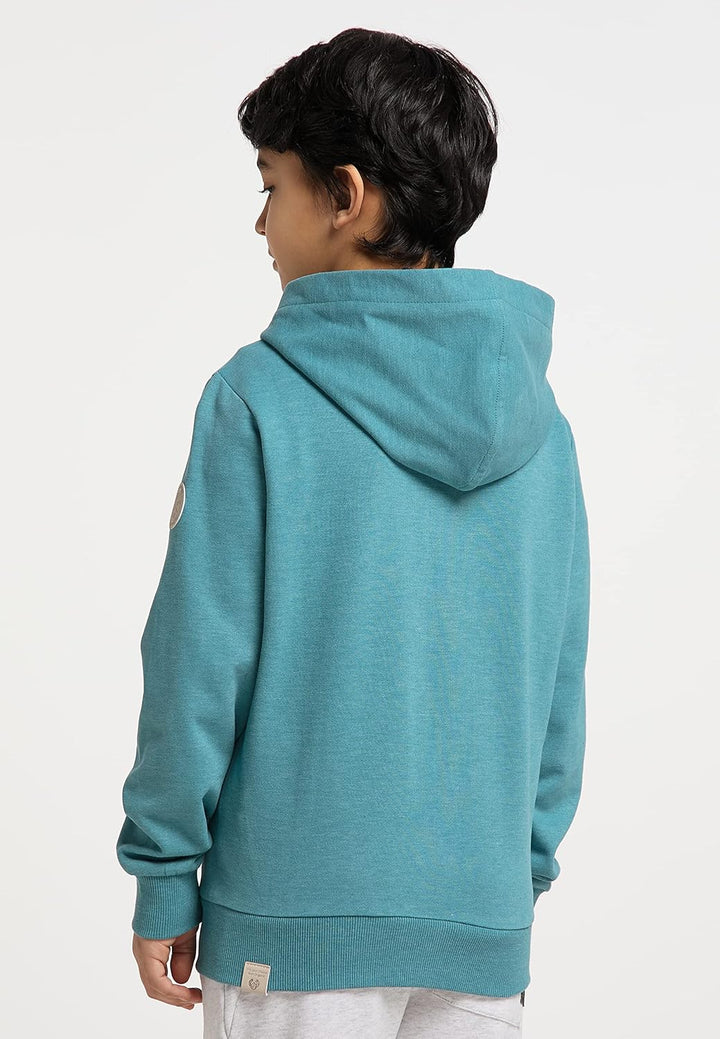 Ragwear Axell Organic Jungen Sweatjacke mit Kapuze Sweat Strickjacke Cardigan Übergangsjacke Jacke S