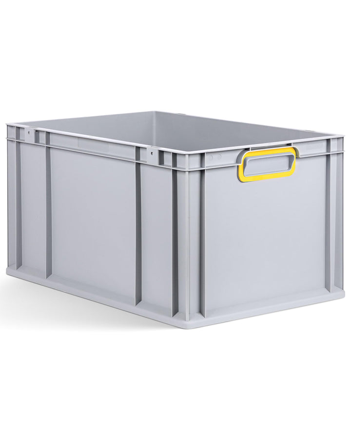 aidB Eurobox NextGen 2.0 - 600x400x320mm - Stapelbare 65L Kunststoffbox mit geschlossenen Griffen -