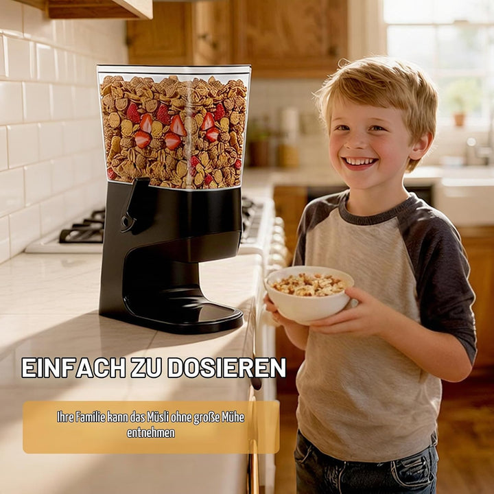 Tokokimo Müslispender, Zerkleinert Keine Cerealien Beim Ausgeben, 3,2L Cereal Dispenser &amp; Cornflakes
