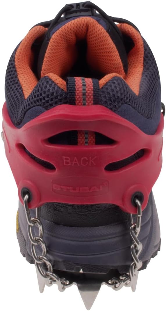 STUBAI Grödel für Wander-Schuhe | Mount Track | Antirutsch-Schuhkrallen aus Edelstahl für Winter, ru