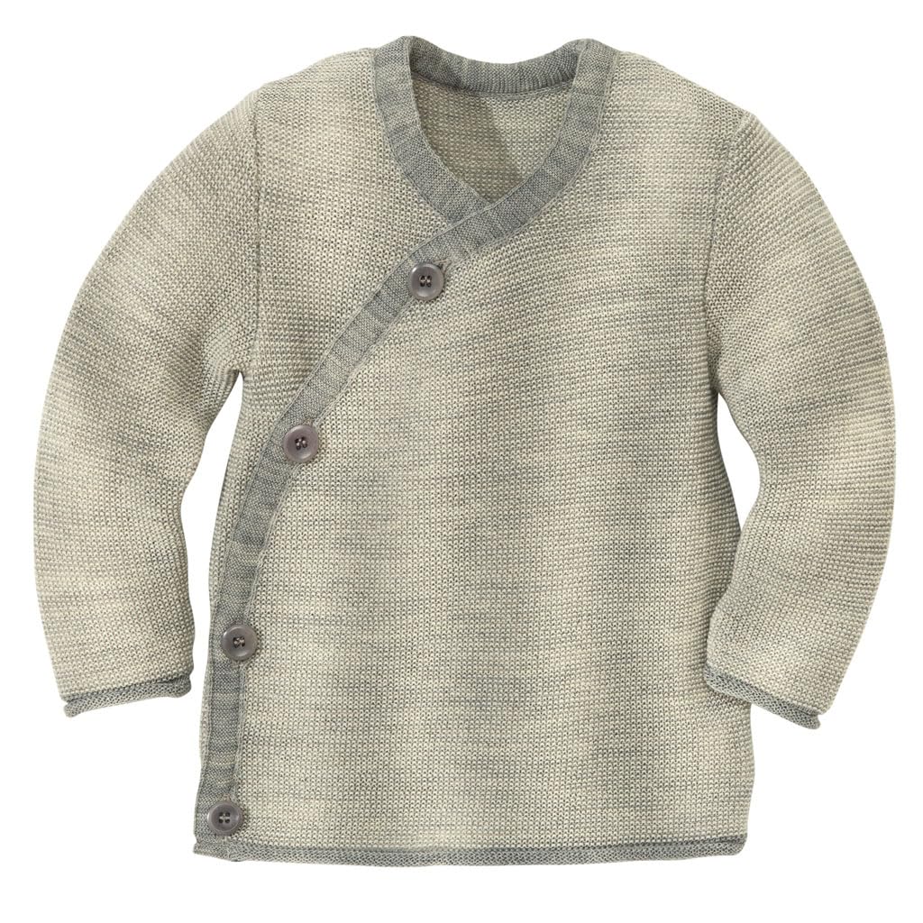 Disana Baby-Jacke Baby & Kinder - 100% Bio-Merino - atmungsaktiv, angenehm warm Unisex Gr. 50 – 92 –