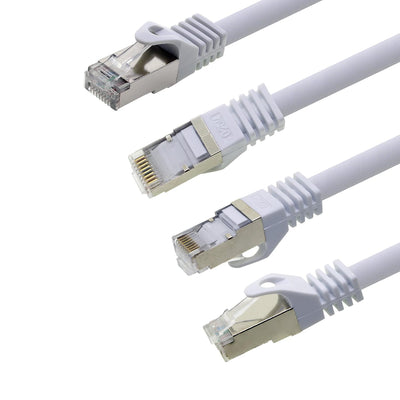 7,5m - 5 Farben 02 CAT.7 Computer Ethernet Kabel Netzwerkkabel (Rohkabel) Patchkabel S-FTP LSZH PIMF