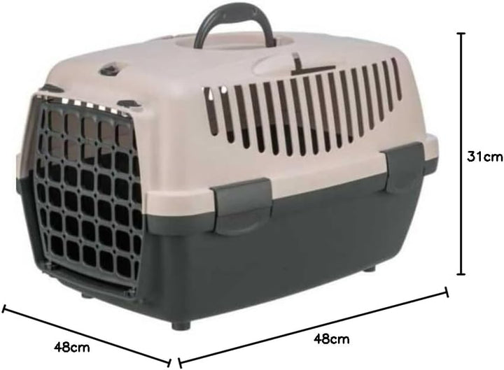 Trixie Transportbox Capri 1 XS - Dunkelgrau/Blush