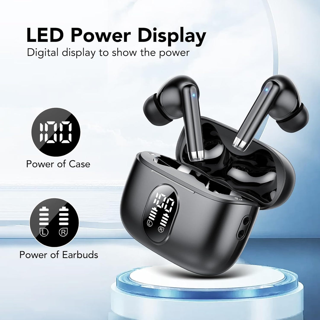 QXQ Bluetooth Kopfhörer, 2026 Neue Kopfhörer Kabellos Sport In Ear Bluetooth 5.4 Headphones mit 4 Mi