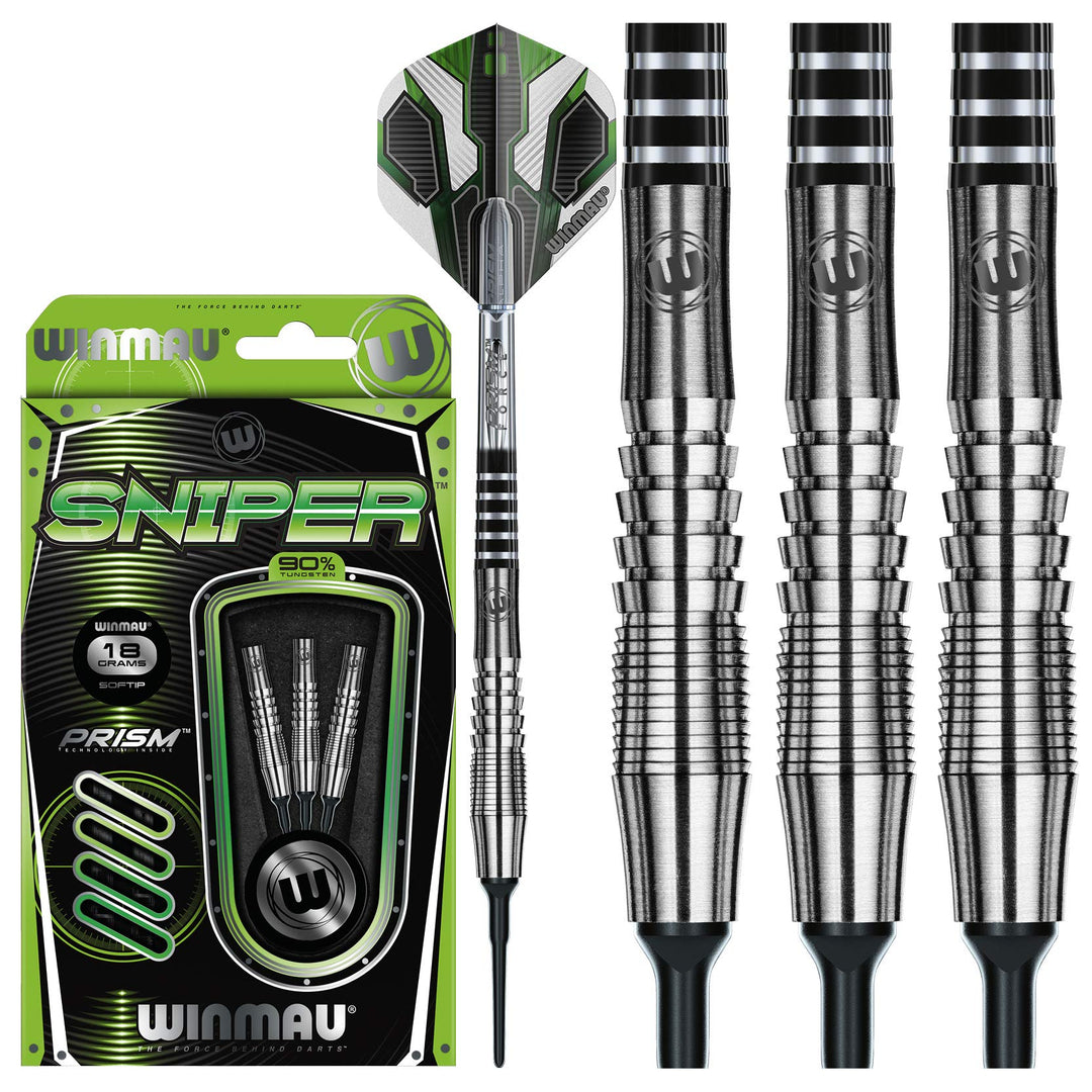 WINMAU Sniper Dartpfeile, Nylon 18 g, 18 g
